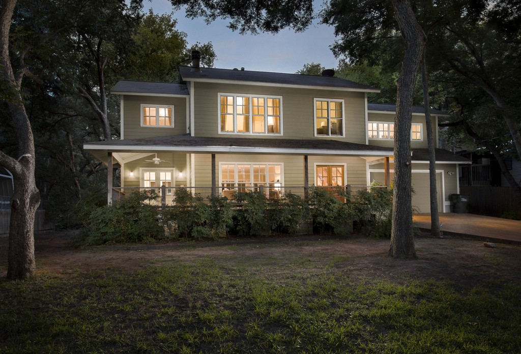 Complete design and build of a craftsman house on Lake Austin.