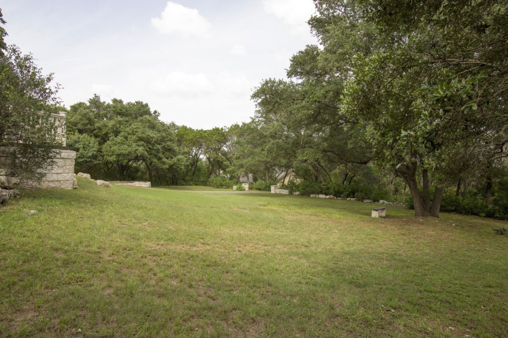 2606 Slow Turtle Cove, Austin Westlake, Front Yard with native trees.